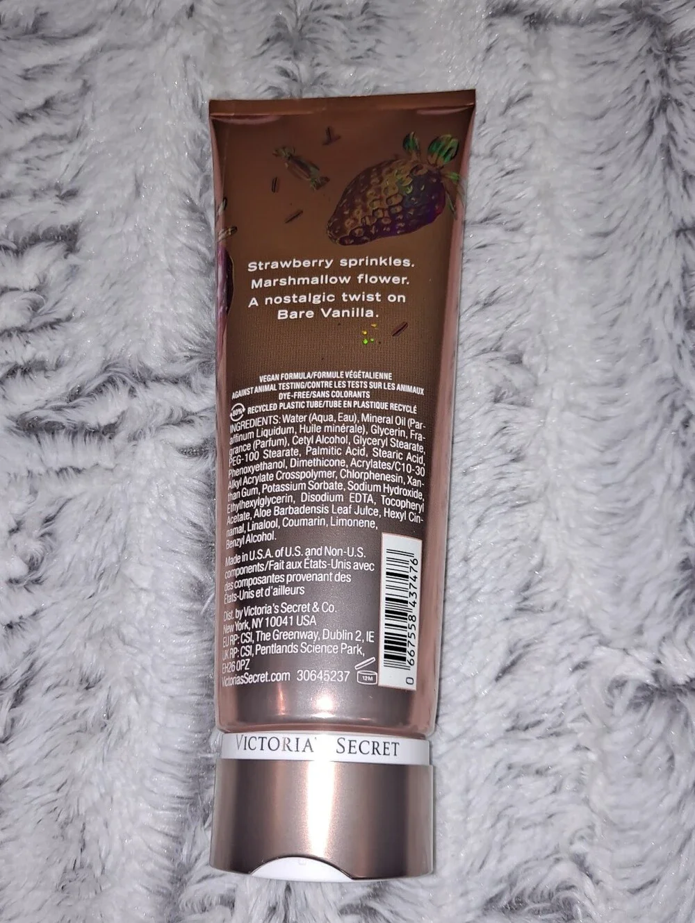 Victoria's Secret Bare Vanilla Candied Lotion New